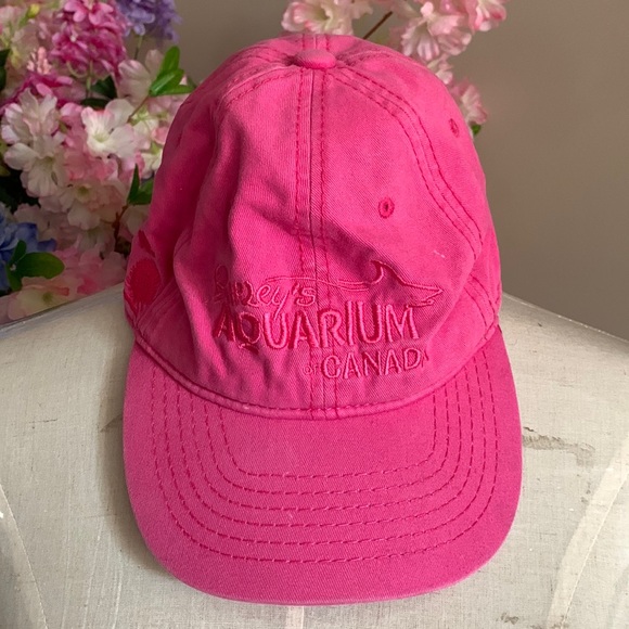 🎀BOGO Free!🎀 Ripley's aquarium baseball cap, hot pink, GUC - Picture 1 of 9